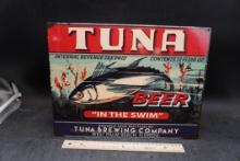Metal Tuna Sign