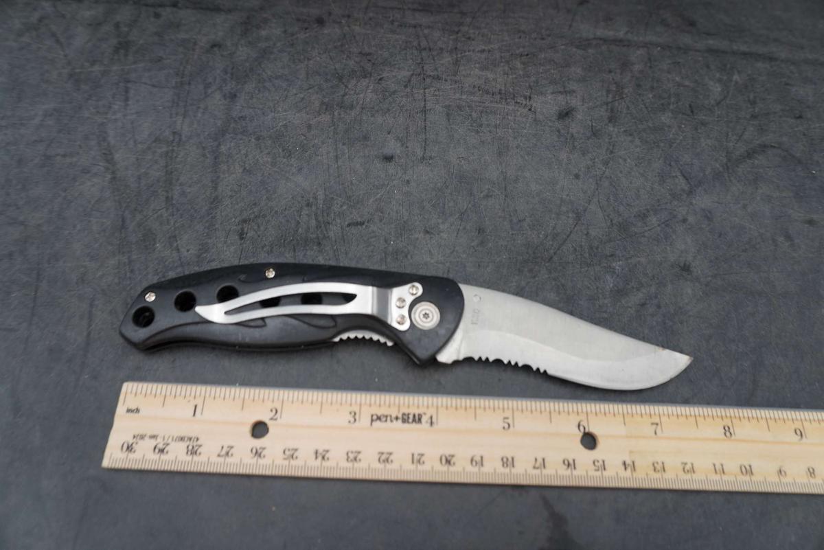 Frost Heat Wave Tactical Folding Knife