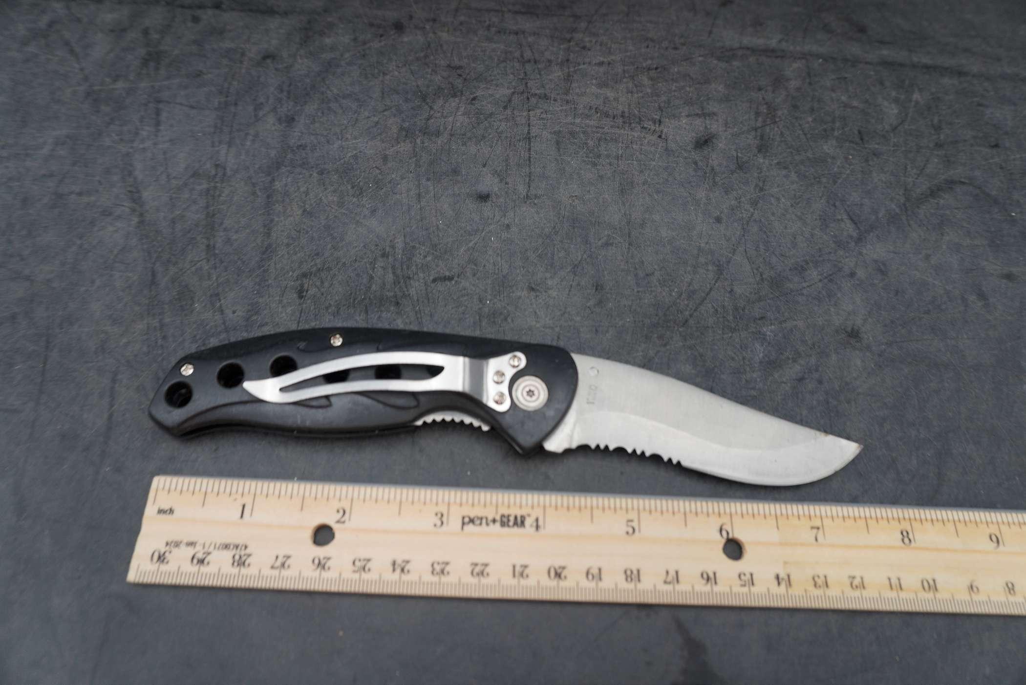 Frost Heat Wave Tactical Folding Knife