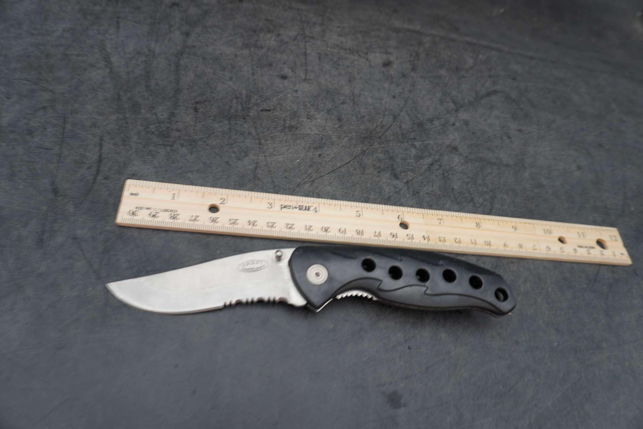 Frost Heat Wave Tactical Folding Knife