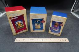 3 Keepsake Ornaments - Mark Kenseth, Jewelry Box Carol & Pop! Goes The Reindeer