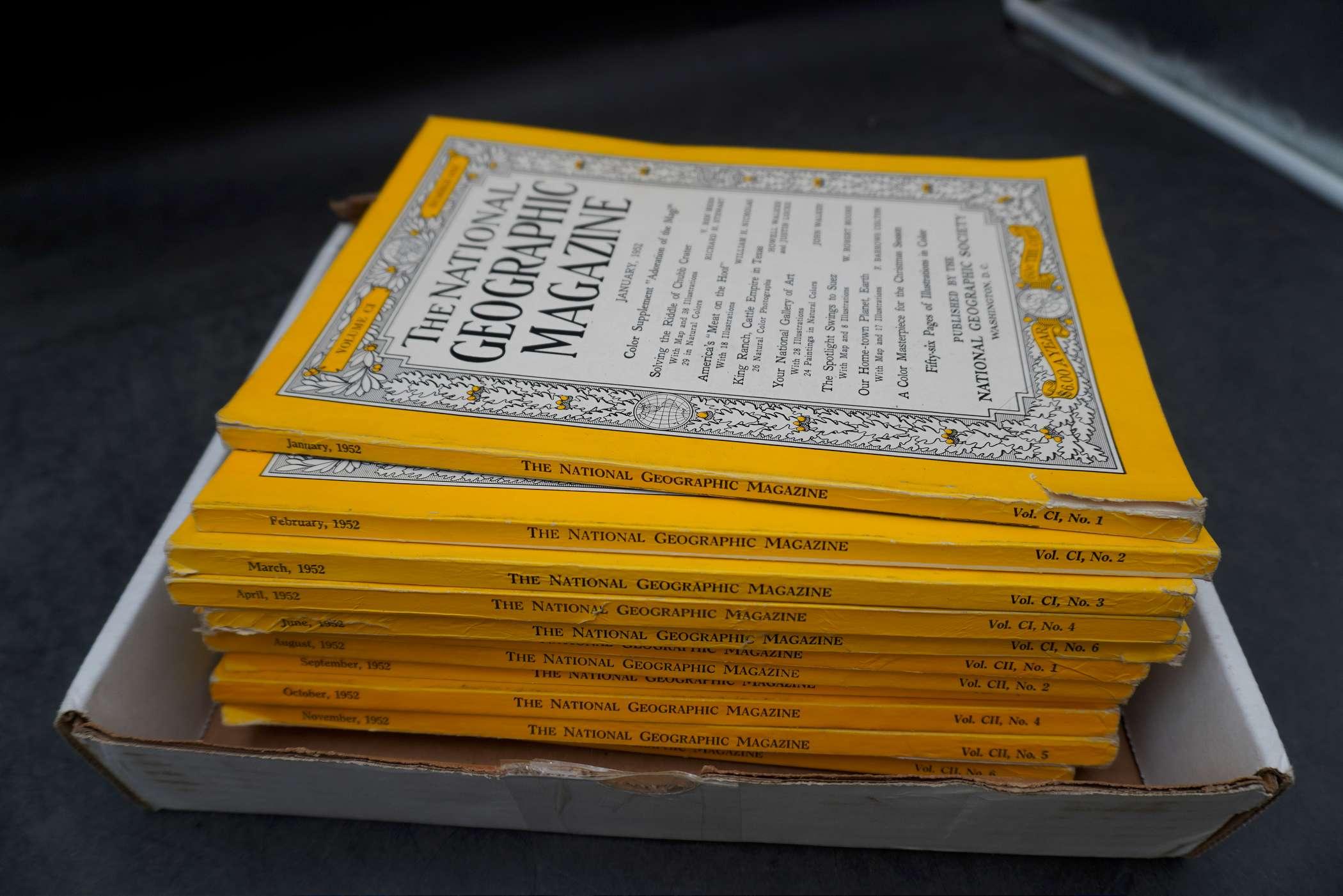 The National Geographic Magazines