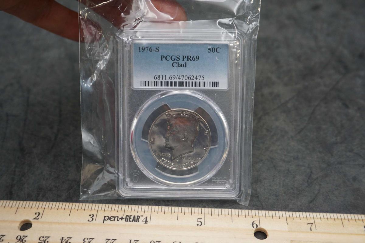 1976-S Kennedy Half Graded