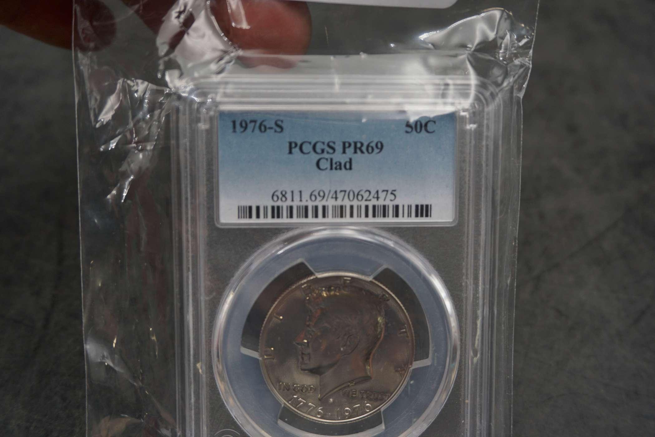 1976-S Kennedy Half Graded