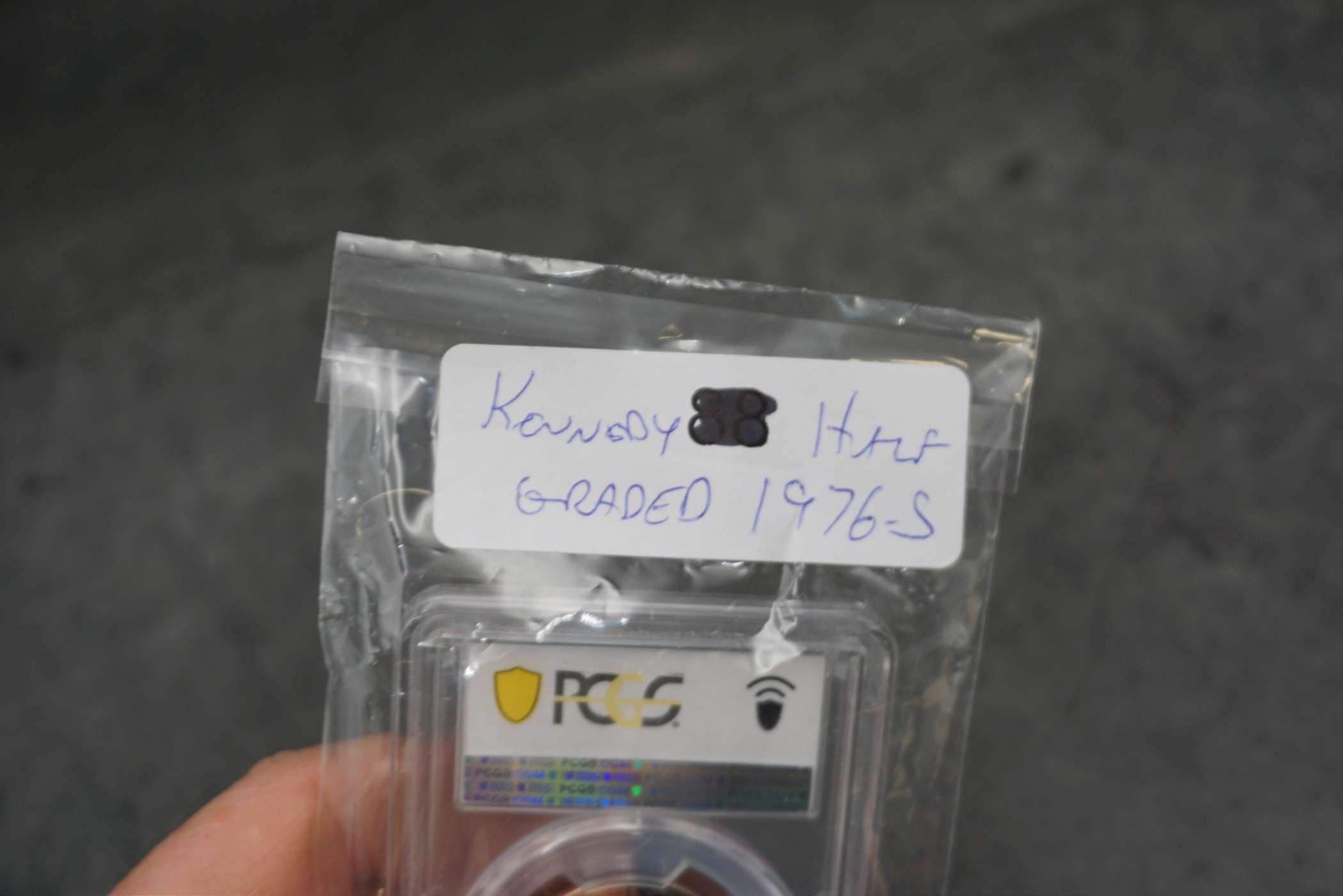 1976-S Kennedy Half Graded