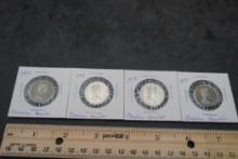 4 - 1973 Canadian Quarters