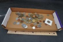 Assorted Foreign Coins & Tokens?