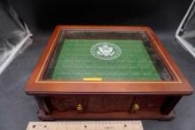 Danbury Mint Never Circulated U.S. State Quarters Display Case