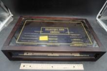 Danbury Mint Collectible Coins Of America Display Case