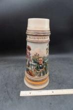 Painted Beer Stein