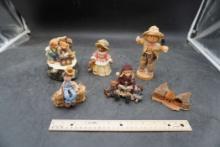 Assorted Figurines(Some Yesterday'S Child)