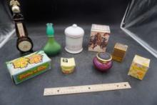 Avon Decanters, Cologne Bottles, Shaker