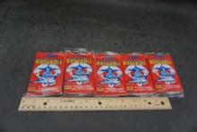 5 - Unopened Packs Of 1988 Score Baseball Cards