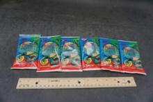 5 - Unopened Packs Of 1995 Topps Baseball Cards