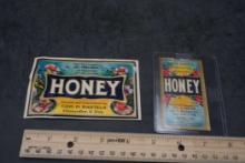 Honey - Chancellor, S.D. Labels (2)