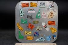 Metal Sheet W/ Travel Magnets