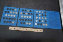 Jefferson Nickels Collection 1938 To 1961 Number One Folder (Partially Full)