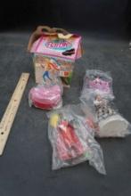 Barbie Happy Meal Box W/ Happy Meal Toys