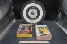 2 Jr. Jigsaw Puzzles & Dart Board