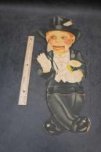 Charlie Mccarthy Paper Doll W/ Movable Mouth