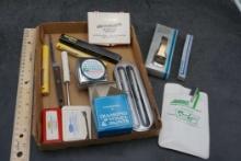 Envelope Openers, Pens, Tape Measure, Digital Watch, Advertising Pieces