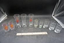 Beer Glasses & Shot Glasses
