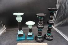 2 - Sets Of 2 Candle Holders