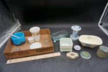 Scissors, Vase, Bowls, Dishes, Toothbrush Holder, Trinket Containers
