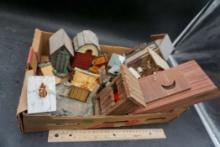 Wooden Outhouses & Match Holders