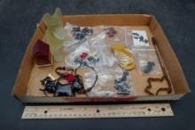 Scottie Dog Figurines, Necklace, Pen & Tokens