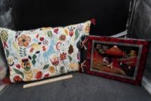 Throw Pillow & Scrapbook