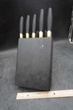 Drew Barrymore Black Knife Set