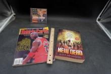 Aaron Carter Cd, Sports Cards Magazine & "The New Dead" Book