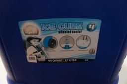 Igloo Ice Cube Wheeled Cooler (60 Quart) W/ Bunch O Balloons, Bubble Wand & Water Toys