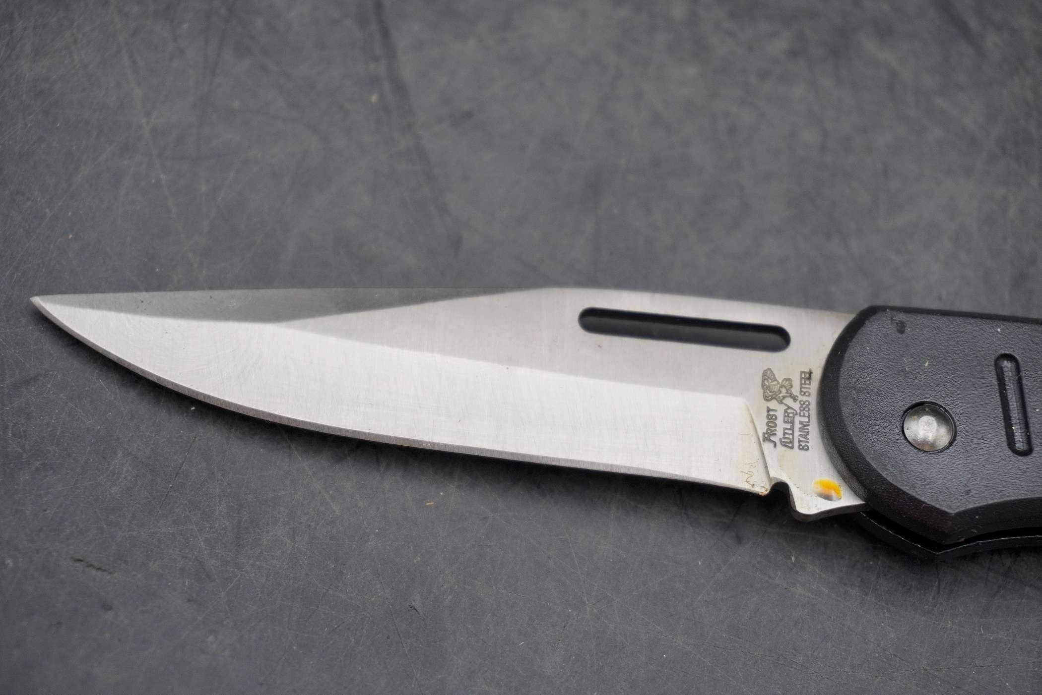 New Frost Midnight Warrior Folding Knife