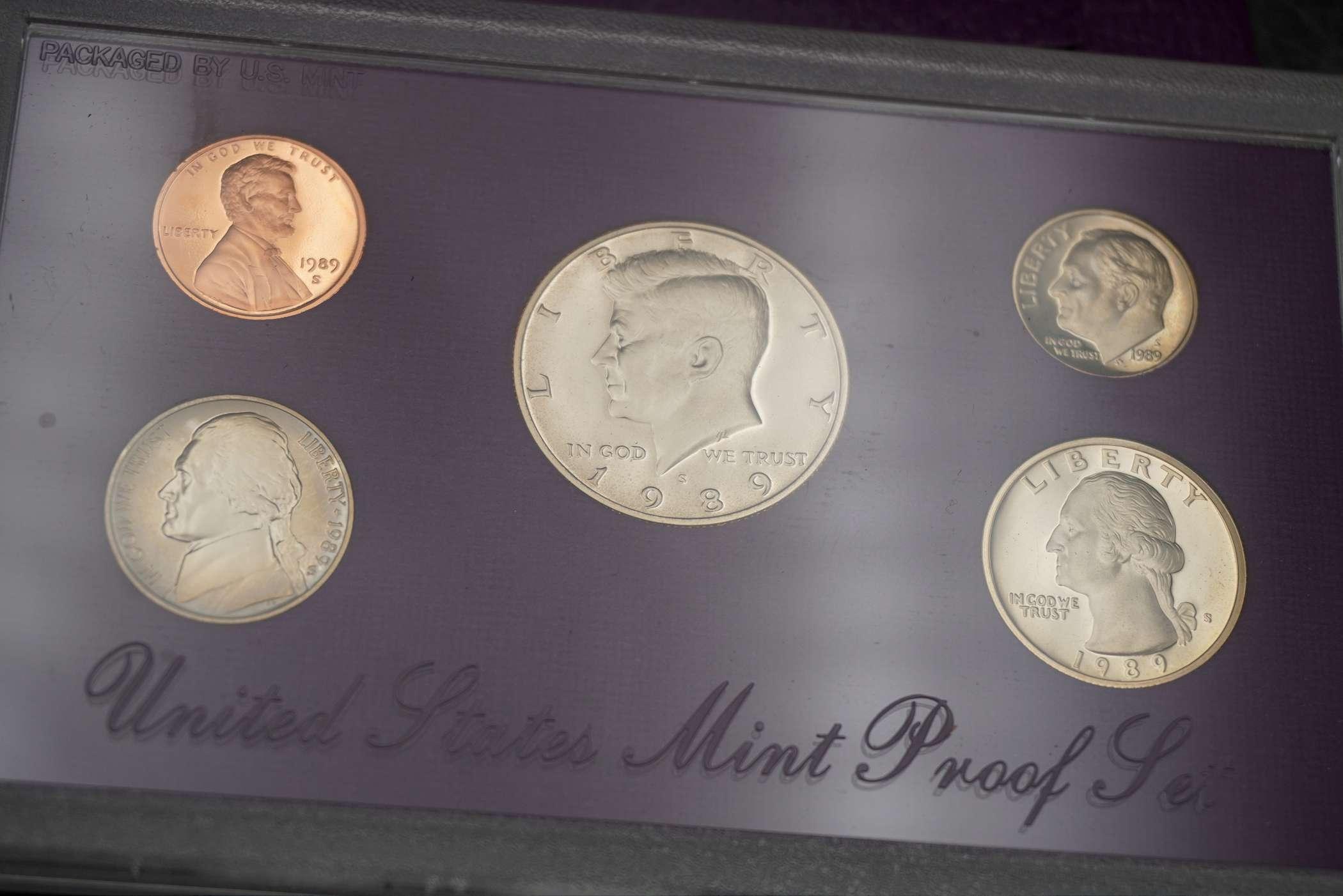 1989 United States Mint Proof Set