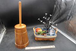 Basket, Garland Shoes, Small Tree, Apple, Mug, Creamer