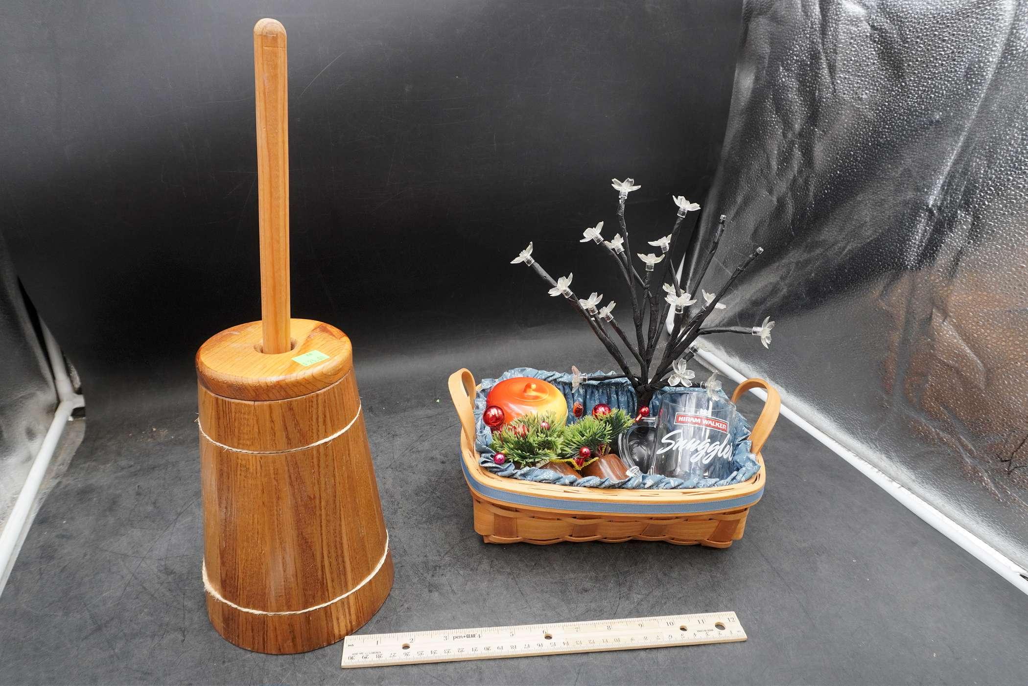Basket, Garland Shoes, Small Tree, Apple, Mug, Creamer