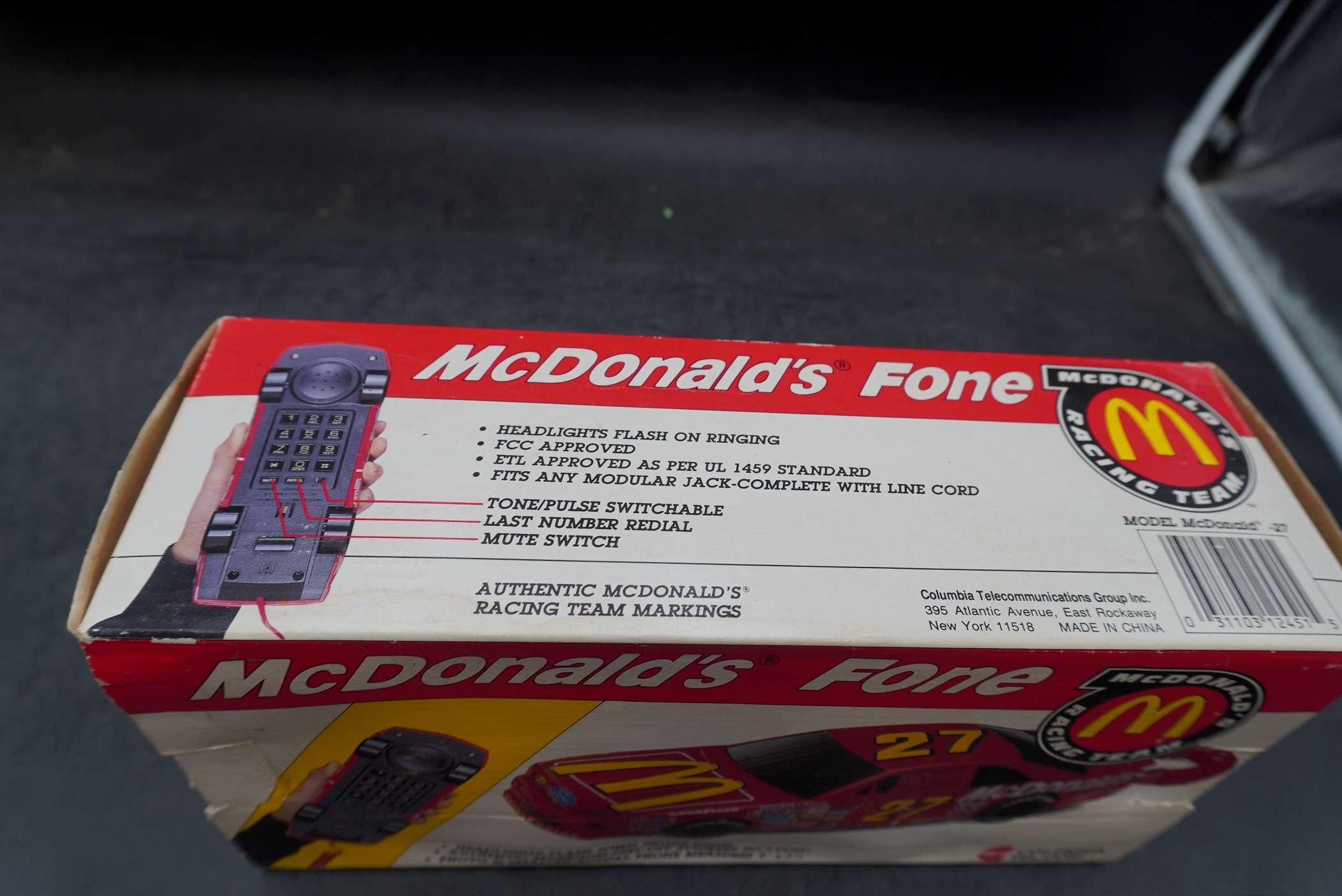 Mcdonald'S Racing Team Fone