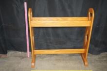 Wooden Quilt Rack