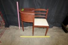 Chair End Table Combo