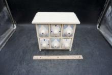 6 Drawer Candle Cabinet