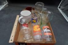 Assorted Glasses & Mugs