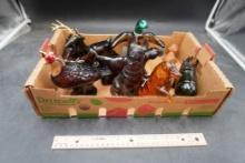 Avon Animal Aftershave Decanters