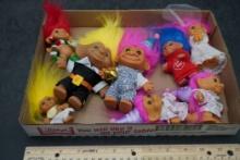 Assorted Troll Dolls