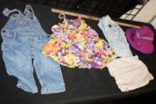 Laura Ashley Pj Top (Size Large) & Children'S Clothing (Size 12M, 24 Month & 6/9)