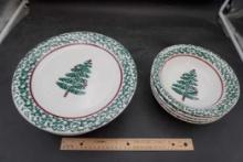 Furio Christmas Plates & Bowls (Made In Italy)