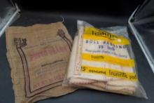 Pinto Beans Gunny Sack & Roll Padding