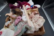 Assorted Dolls & Stuffed Animals