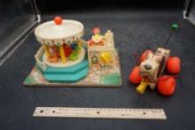Fisher-Price Carousel & Pull-Behind Dog